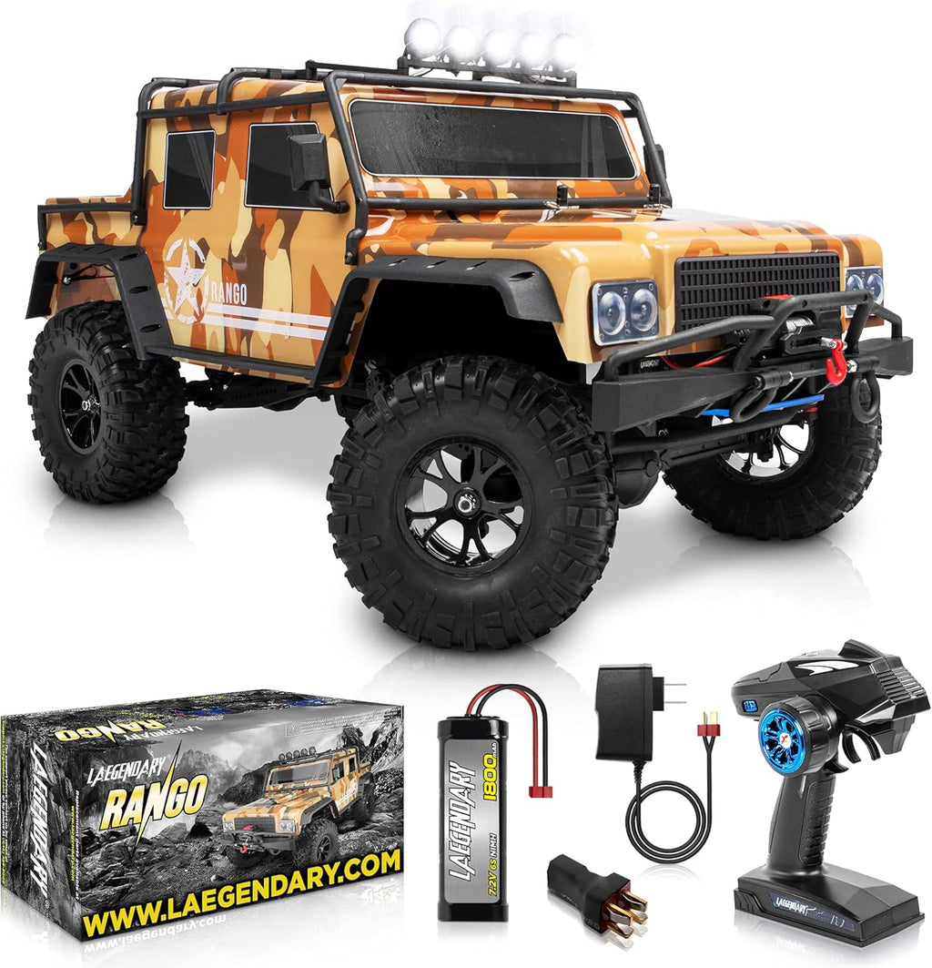 Red Orange 4x4 Offroad Remote Control Truck P753436