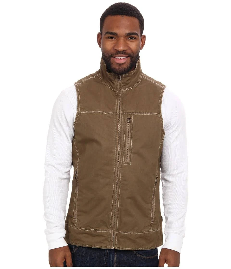 Khaki Burr Vest Y2069