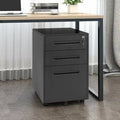Black 3-Drawer Vertical Filing Cabinet I95945