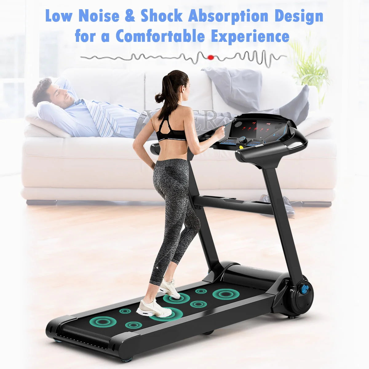 2.25 Hp Electric Folding Treadmill L66561