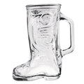 Glass Cowboy Boot Mug 12.5 Ounces P792345