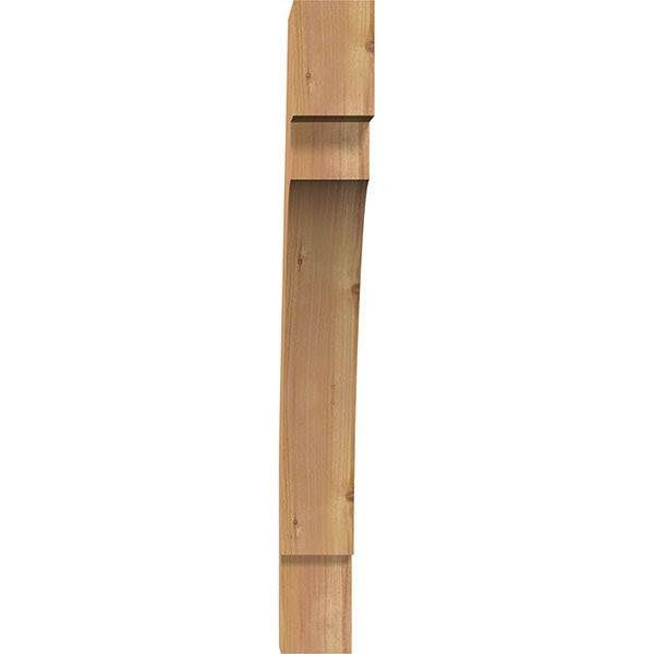 3 1/2x22W x 22x22D x 30x22H Merced Smooth Brace, Western Red Cedar V51498