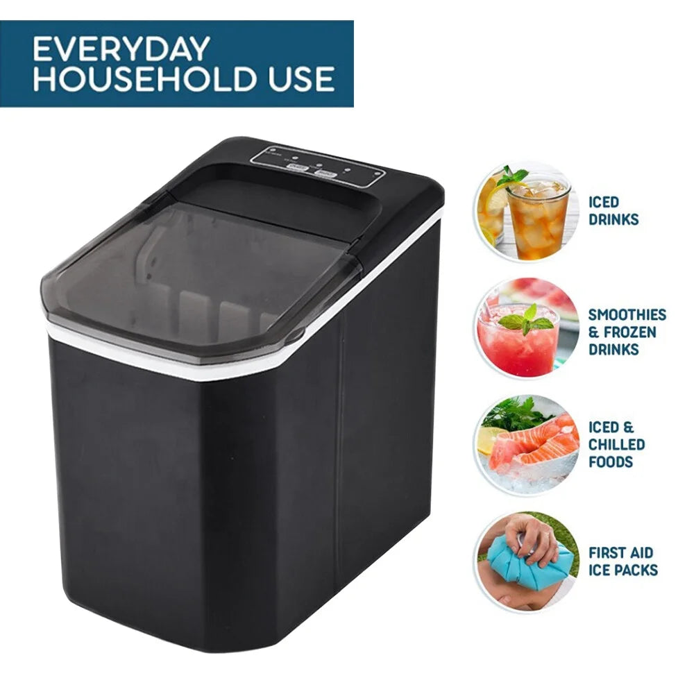 Countertop Ice Maker with Ice Basket O858031