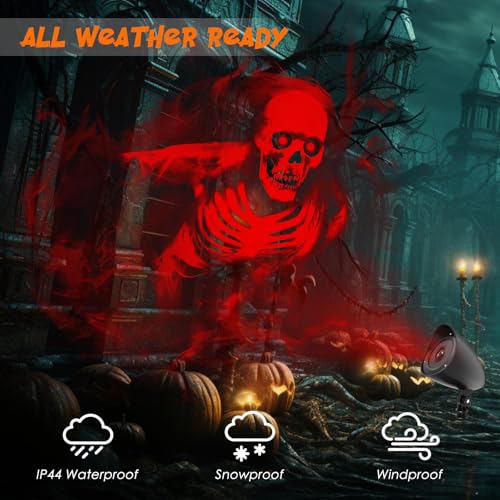 3D Dynamic LED Halloween Projector Y828