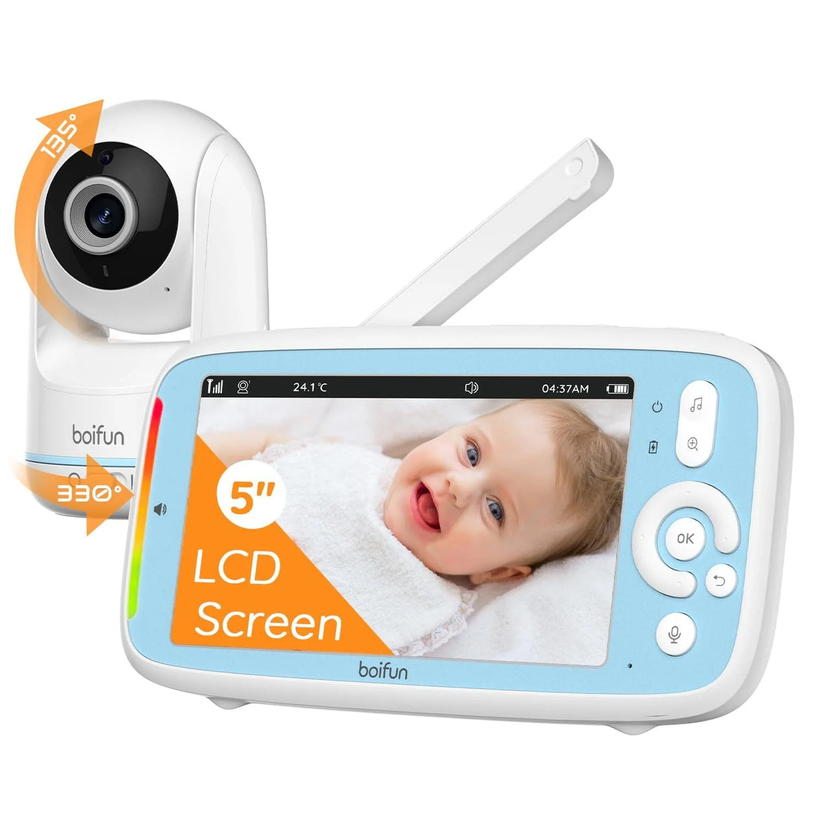 Baby Monitor with Camera and Audio L237237