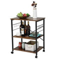 Kitchen Cart with Manufactured Wood Top O7545