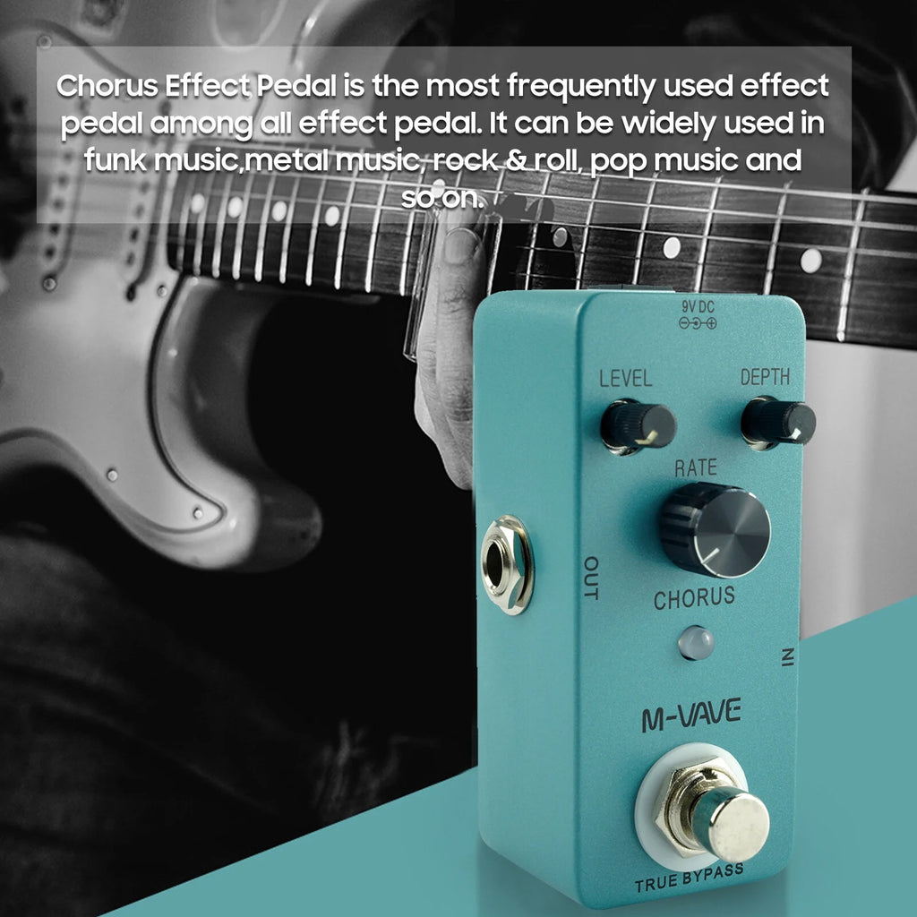 Analog Chorus Guitar Effect Pedal T331