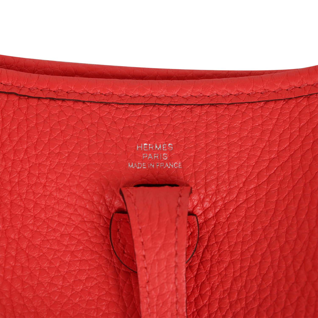 Rose Clemence Palladium Hardware Bag D208281