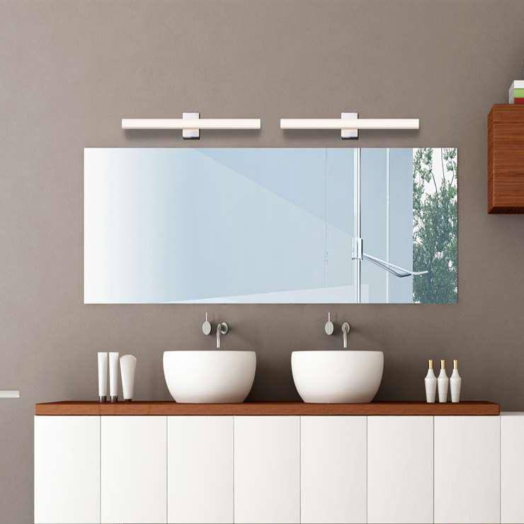 Satin Nickel LED Bath Bar N15751