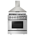 36 Dual Fuel Range & Range Hood U502138