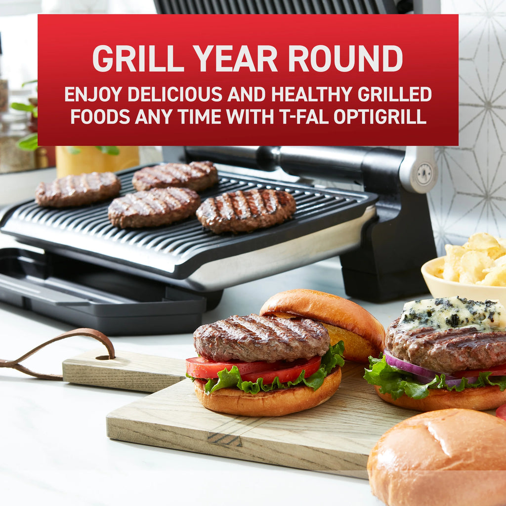 Indoor Electric Grill with Removable Nonstick Plates U543327