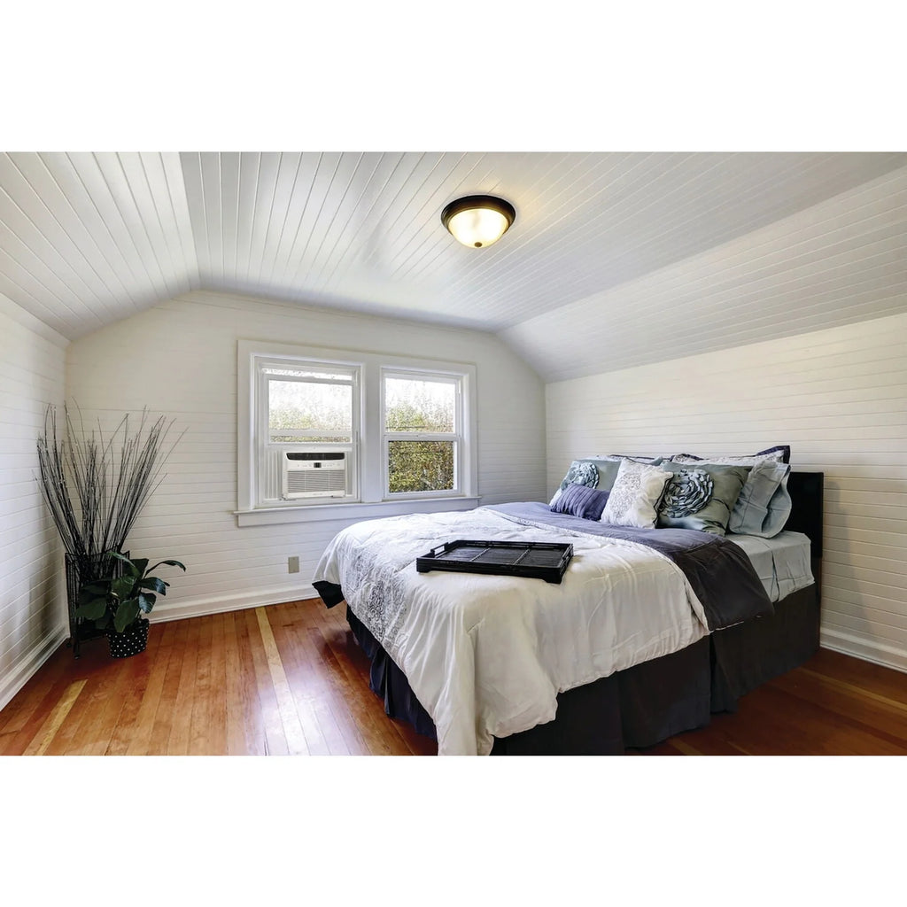 5,000 BTU Window-Mounted Air Conditioner with Remote Control, White V59952