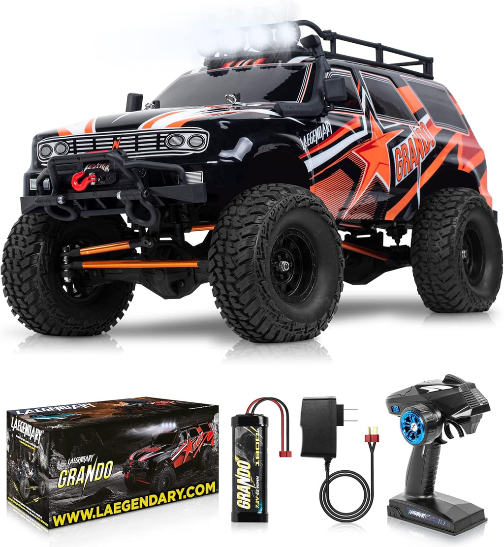 Red Orange 4x4 Offroad Remote Control Truck P753436