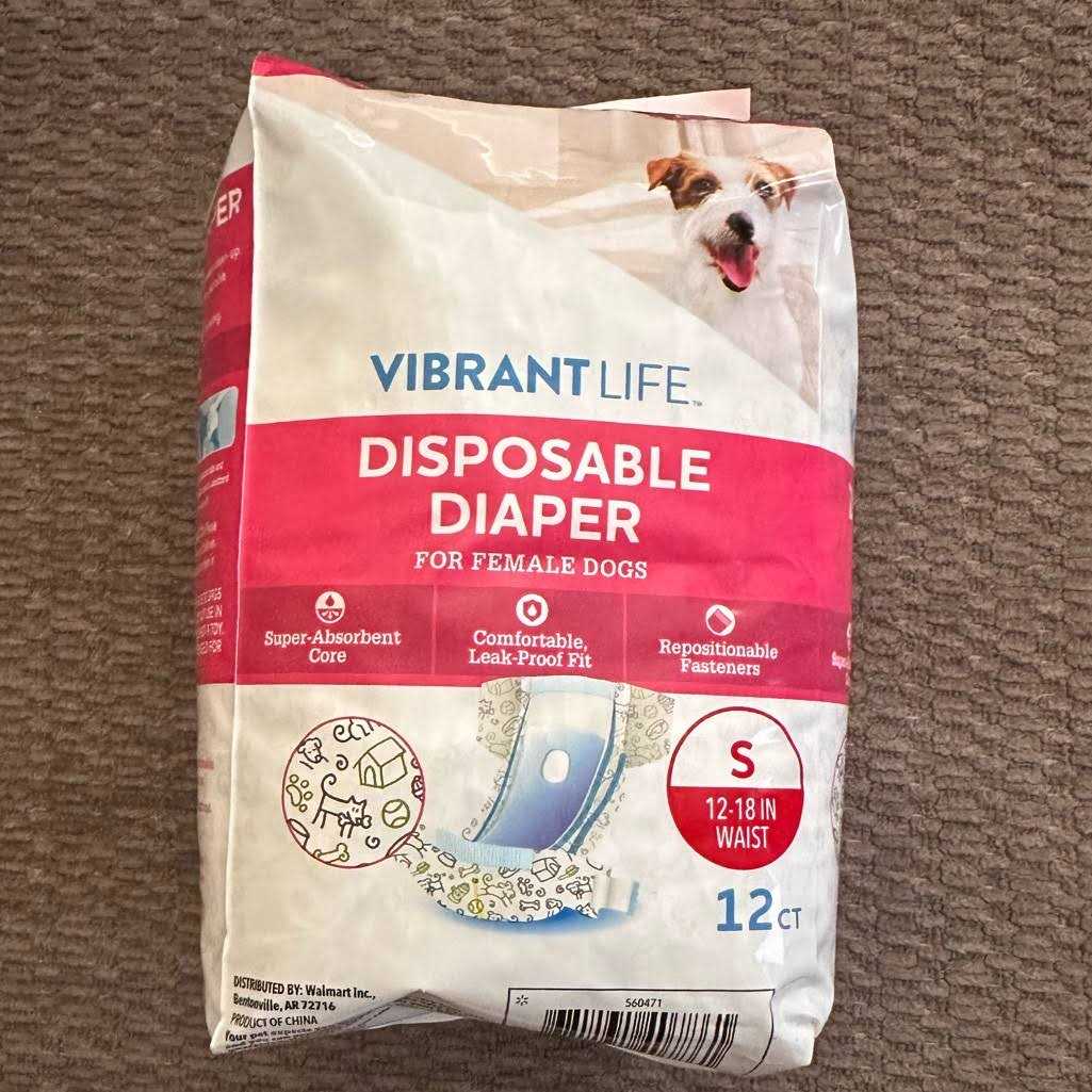 Disposable Diapers for Female Dogs G365