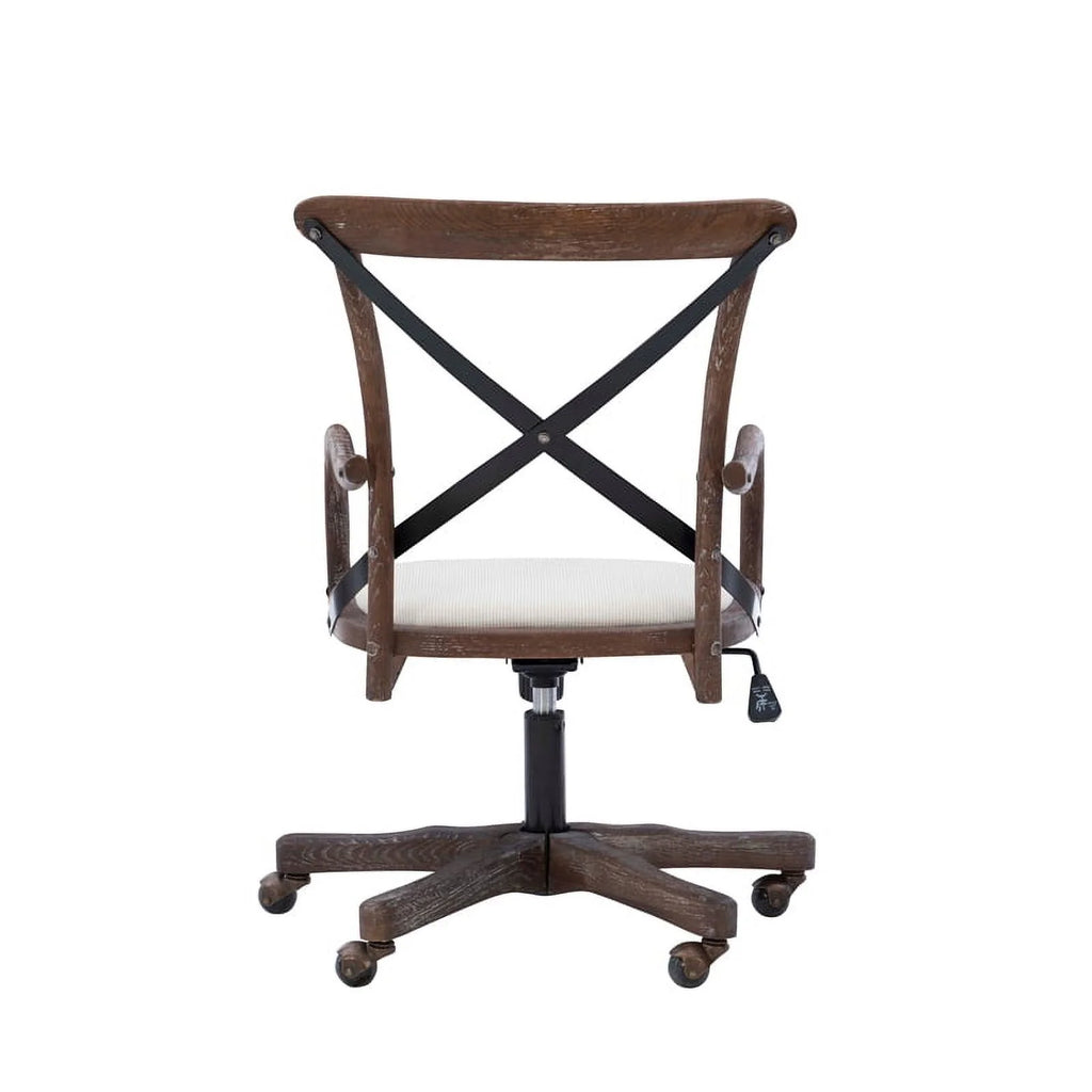 Adjustable Swivel Brown Office Chair A972