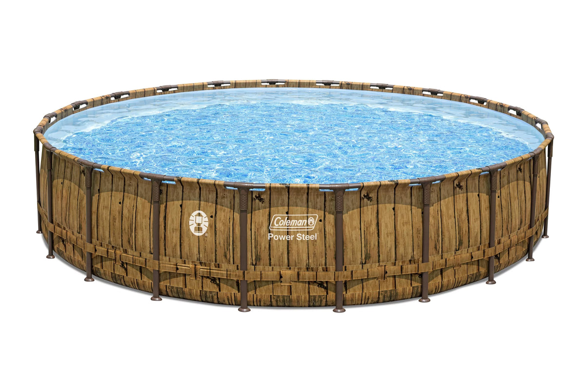 Round Metal Frame Above Ground Pool Set H48183