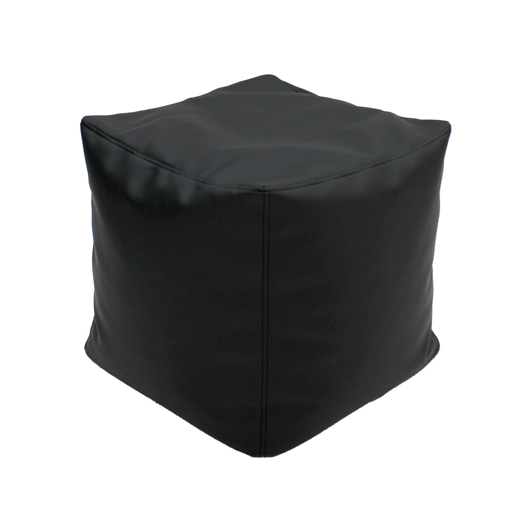 Raspberry Square Bean Bag Pouf K42595