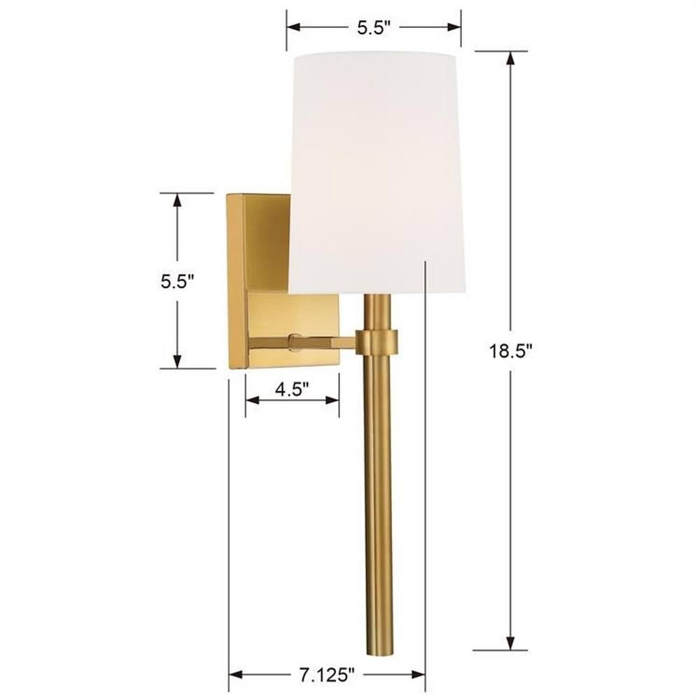 Black Forged Wall Mount Light J658