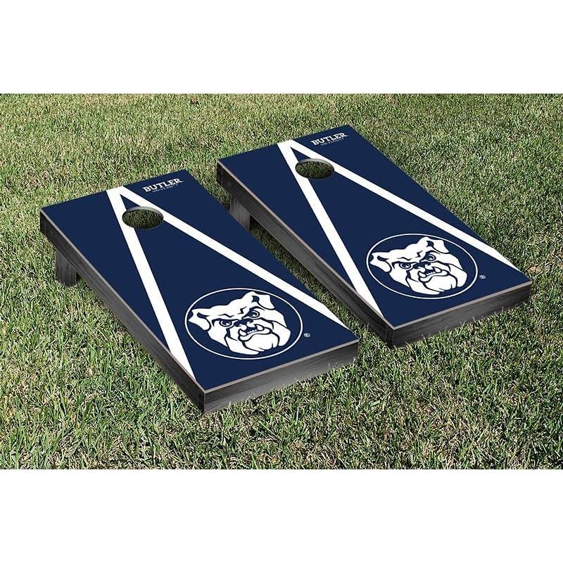 NCAA Triangle Wooden Cornhole Game Set O325318