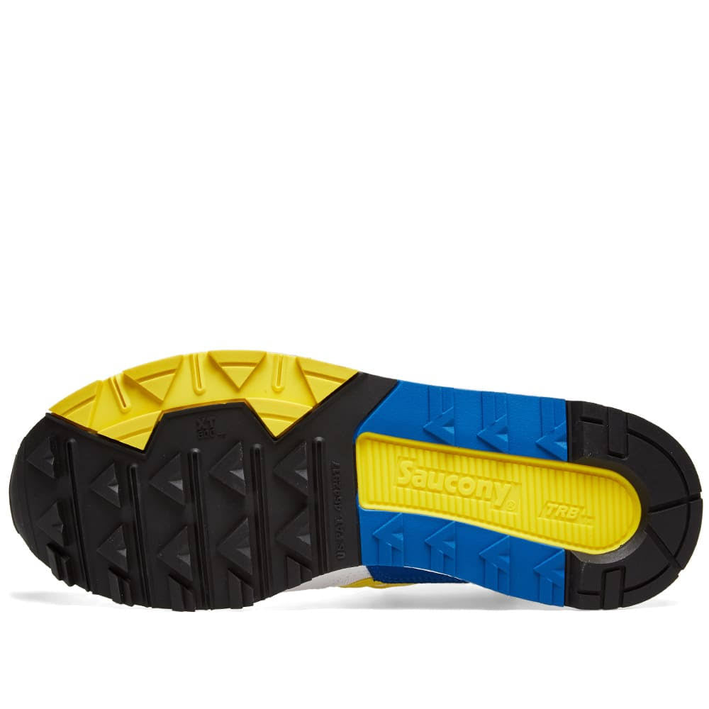 White, Yellow & Blue Saucony Shoes X3018