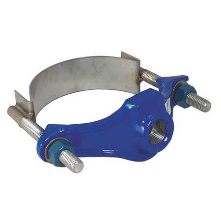 Saddle Clamp, 4 In, Outlet Pipe 1 1/4 in L979