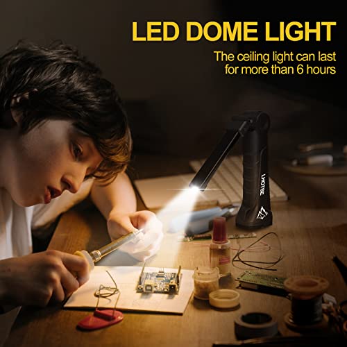Rechargeable LED Work Light with Magnetic Base 2 Pack S31910