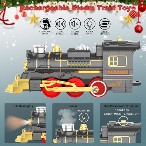 Electric Train Set with 3D Elevated Tracks X951426