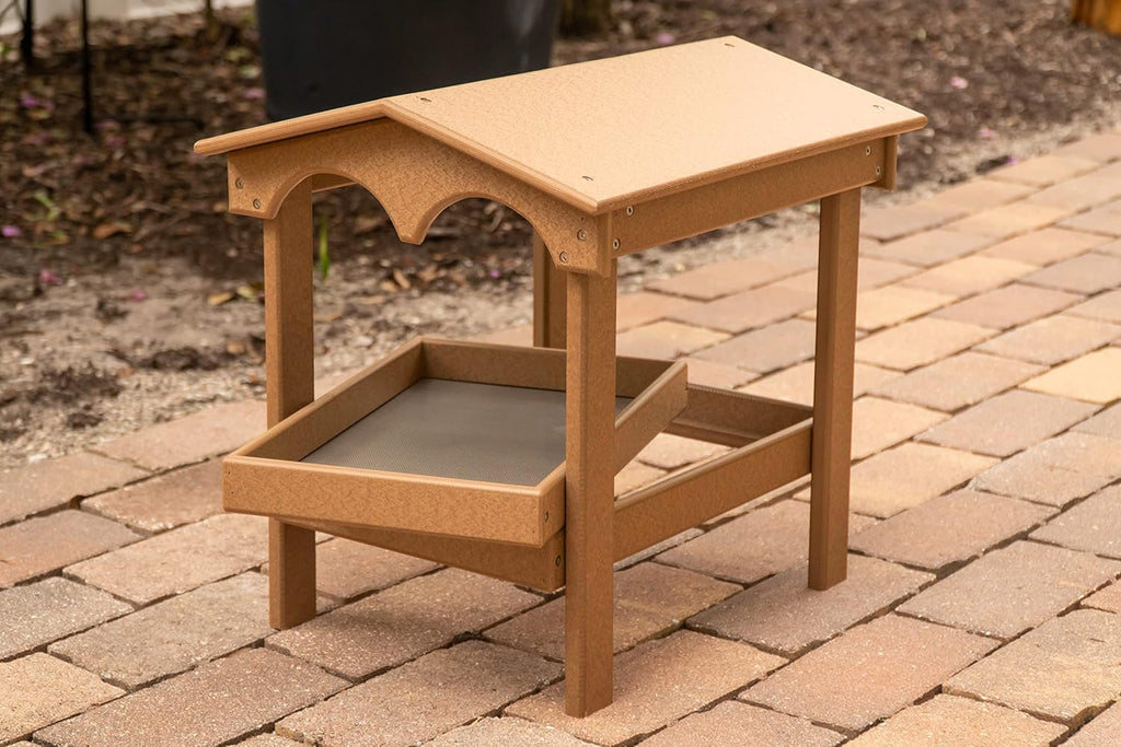 Large Covered Ground Feeder with Removable Tray R6441