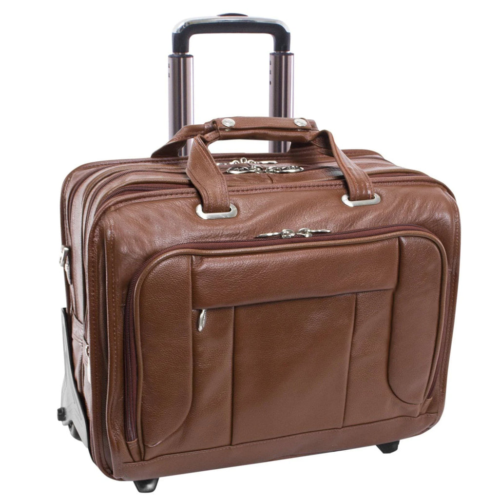 Black Wheeled Laptop Case S212