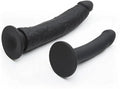 Black Silicone Strap On Dildo Harness Kit T837
