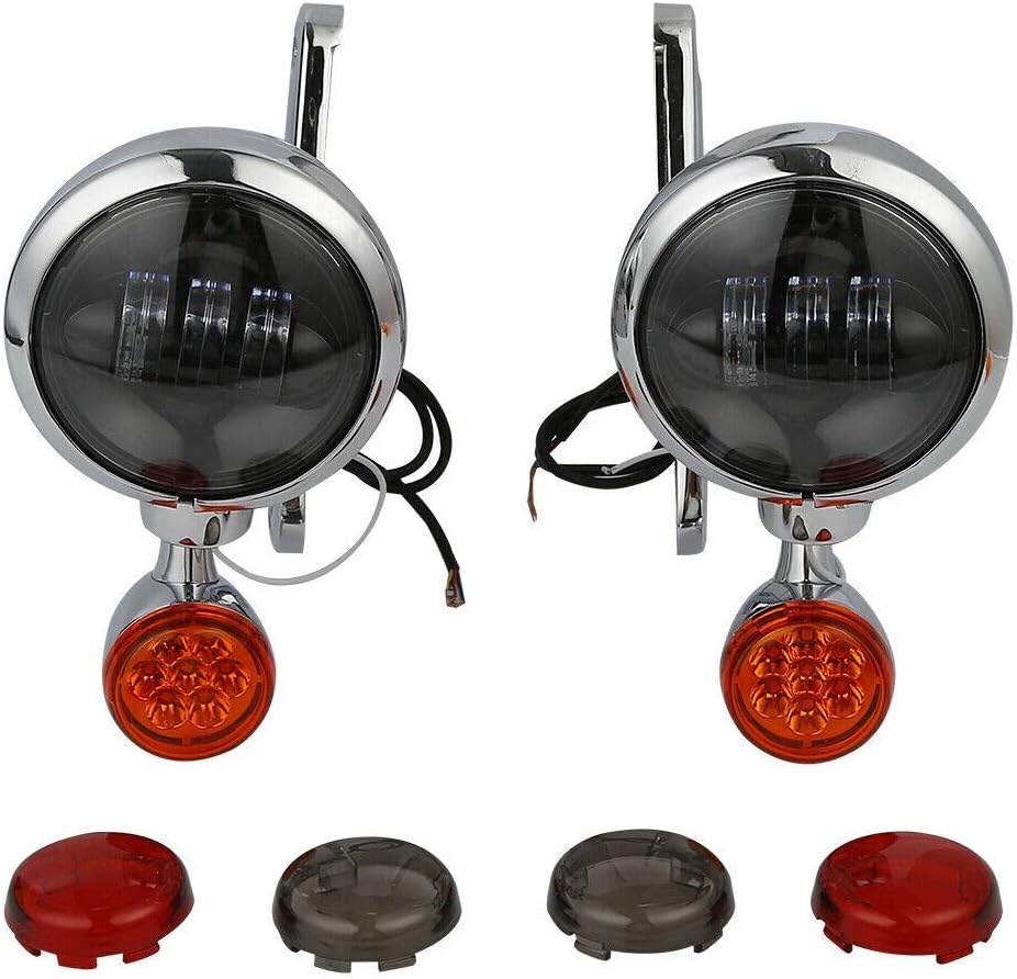 4.5" Auxiliary Fog Passing Lights Housing Bracket A75883