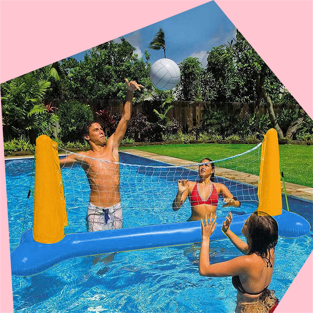 Inflatable Pool Volleyball Net Set E26561