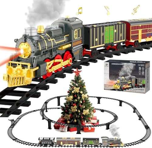Electric Train Set with 3D Elevated Tracks X951426