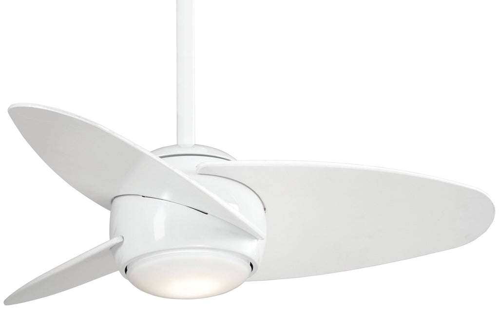 White LED Ceiling Fan H380415