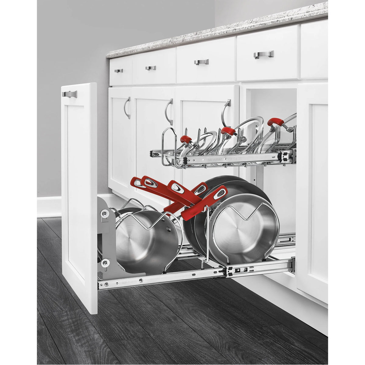 Cabinet Door Mount Kit for Pull Out Shelves & Trash Cans H53720