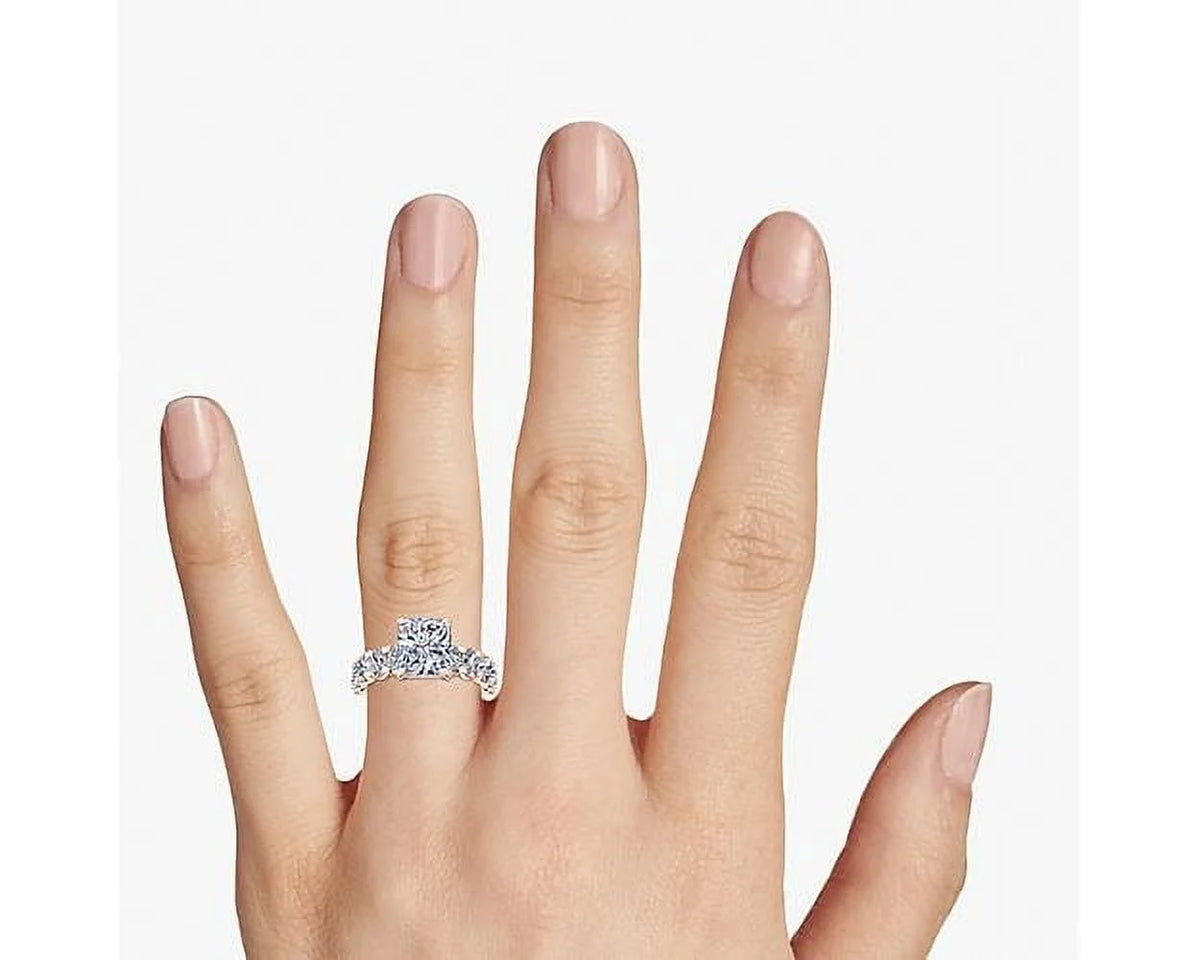 14K Rose Gold Diamond Engagement Ring Y94110