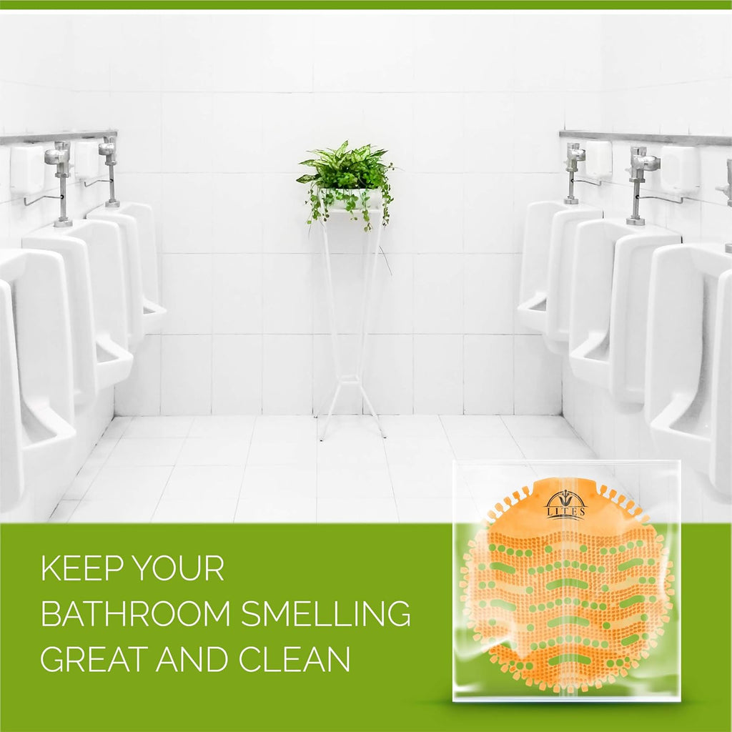 Urinal Screens Deodorizer Orange Scent, 30 Pack H456900