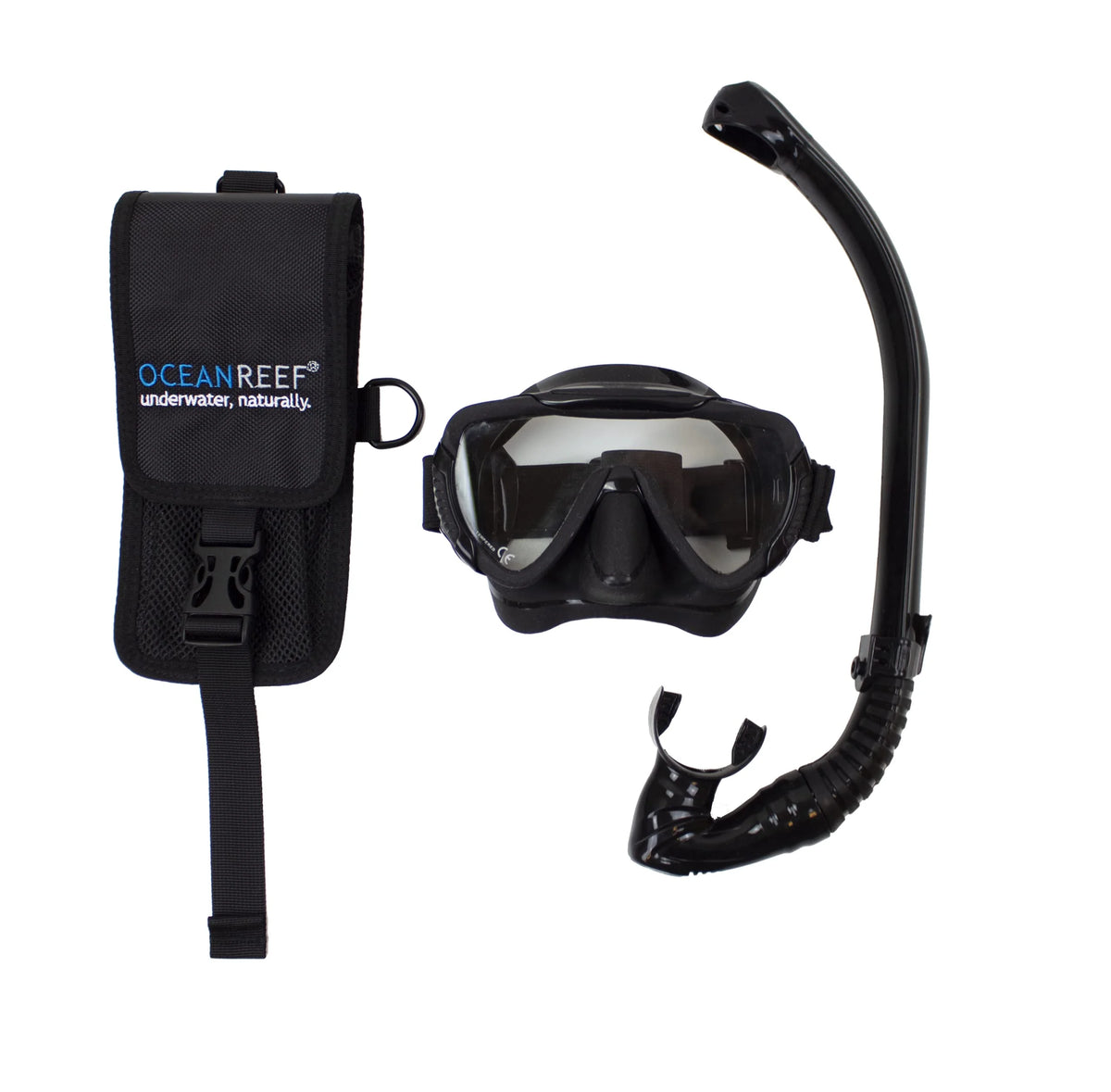 Neptune III Package (black, Medium-Large, DIN 1st Stage) X3237
