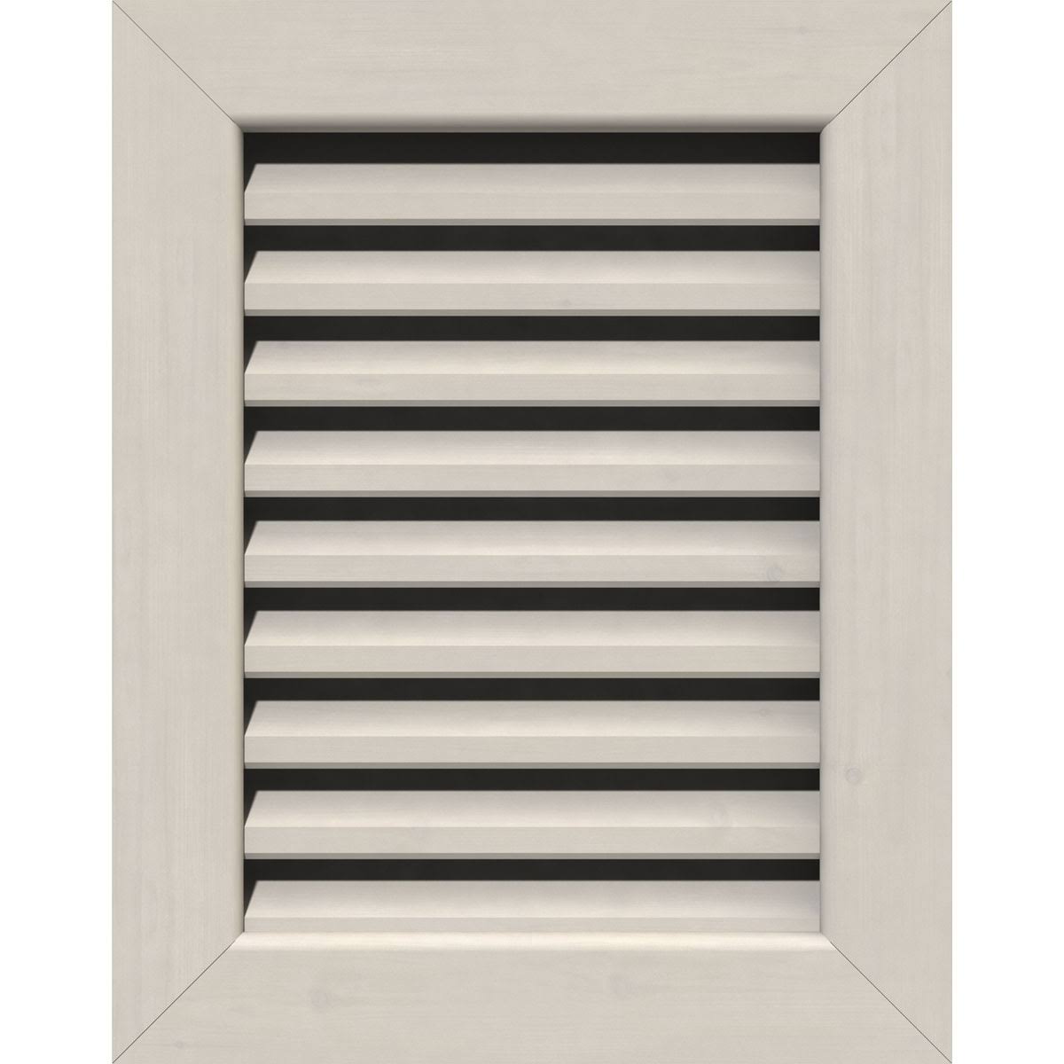 32 inchw x 14 inchh Primed Western Red Cedar Gable Vent V165961