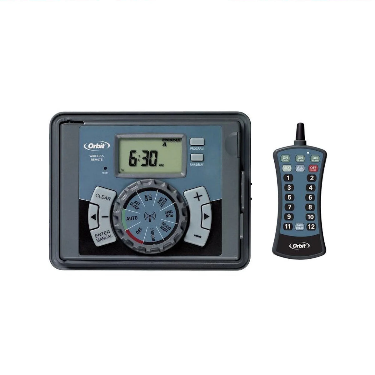 Programmable 12 Zone Sprinkler Timer with Remote T83299