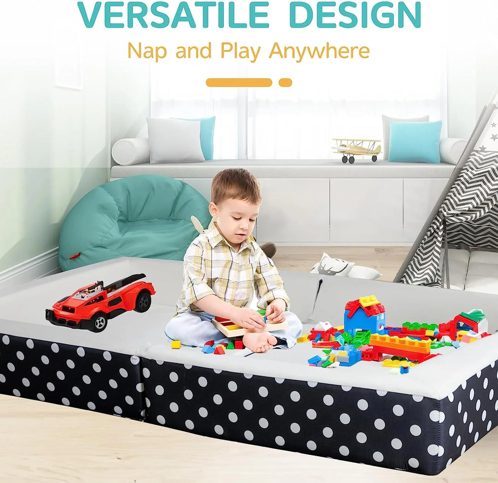 3-in-1 Toddler Bed Navy Blue 55 x 45 C5085