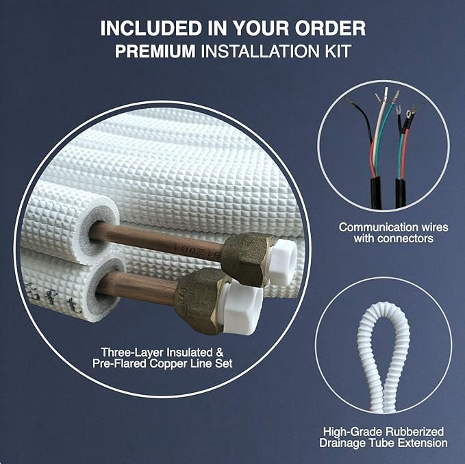 Ceiling Cassette Ductless Mini Split AC/Heating System with Heat Pump G494147