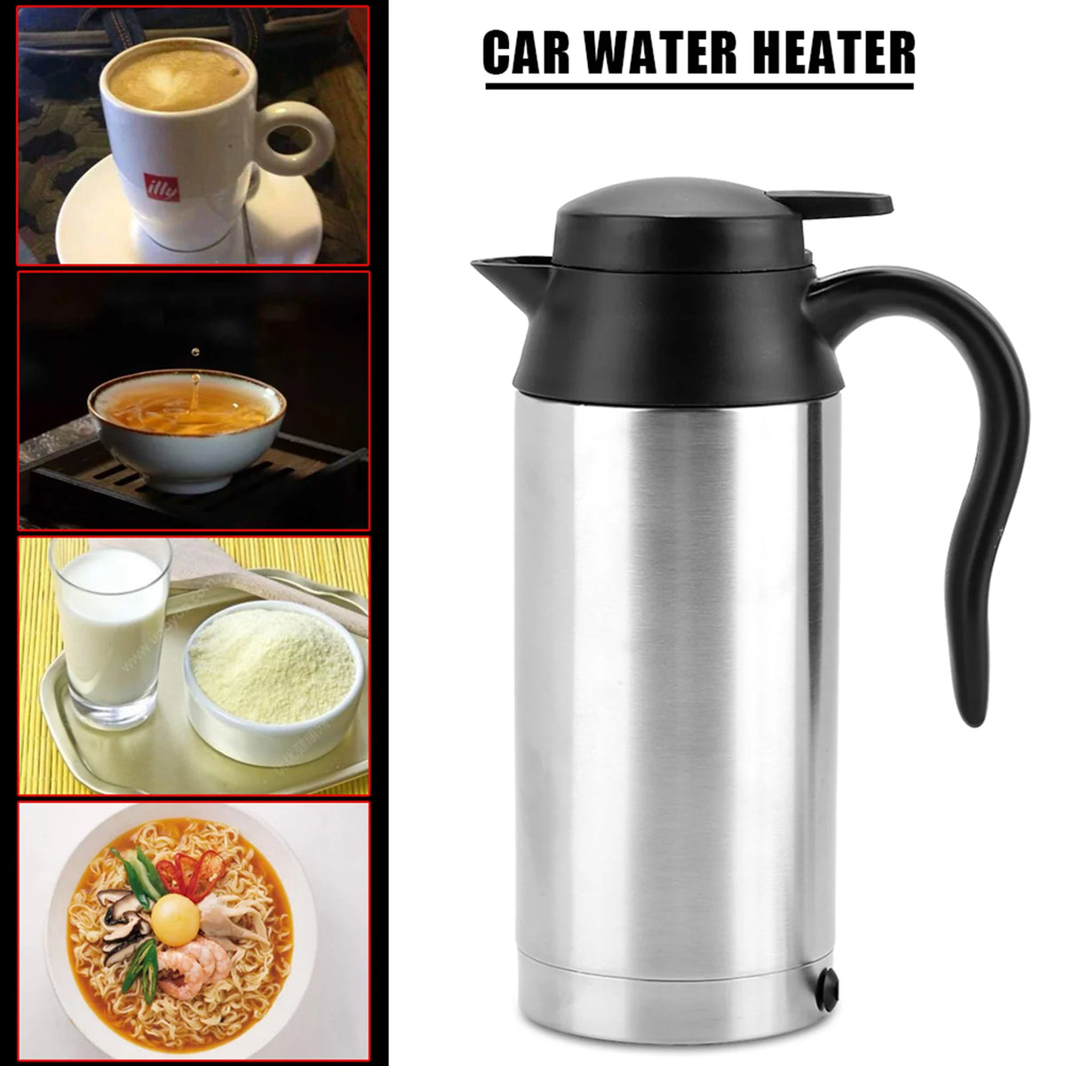 Portable 750ml 24V Water Heater Bottle E346