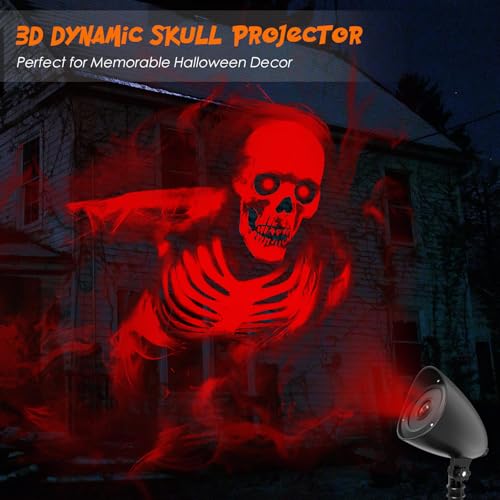 3D Dynamic LED Halloween Projector Y828