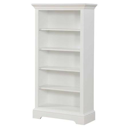 White Open Bookcase R5195