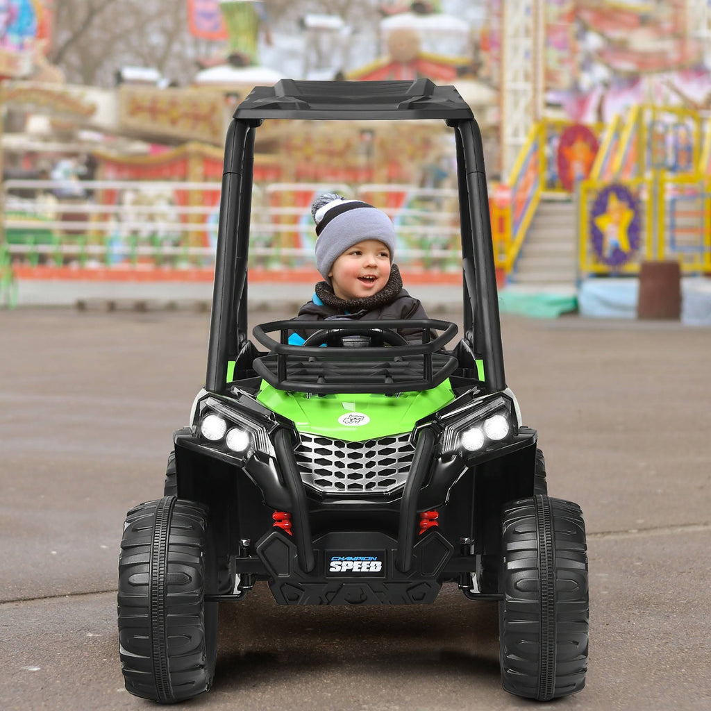 Green Black Kids Ride On UTV Truck A149980