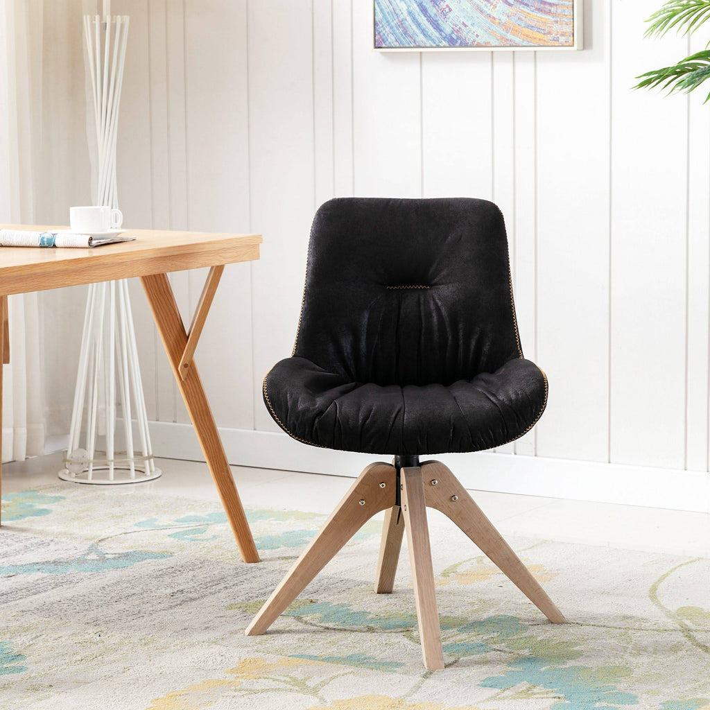 Swivel Side Chair Black I766