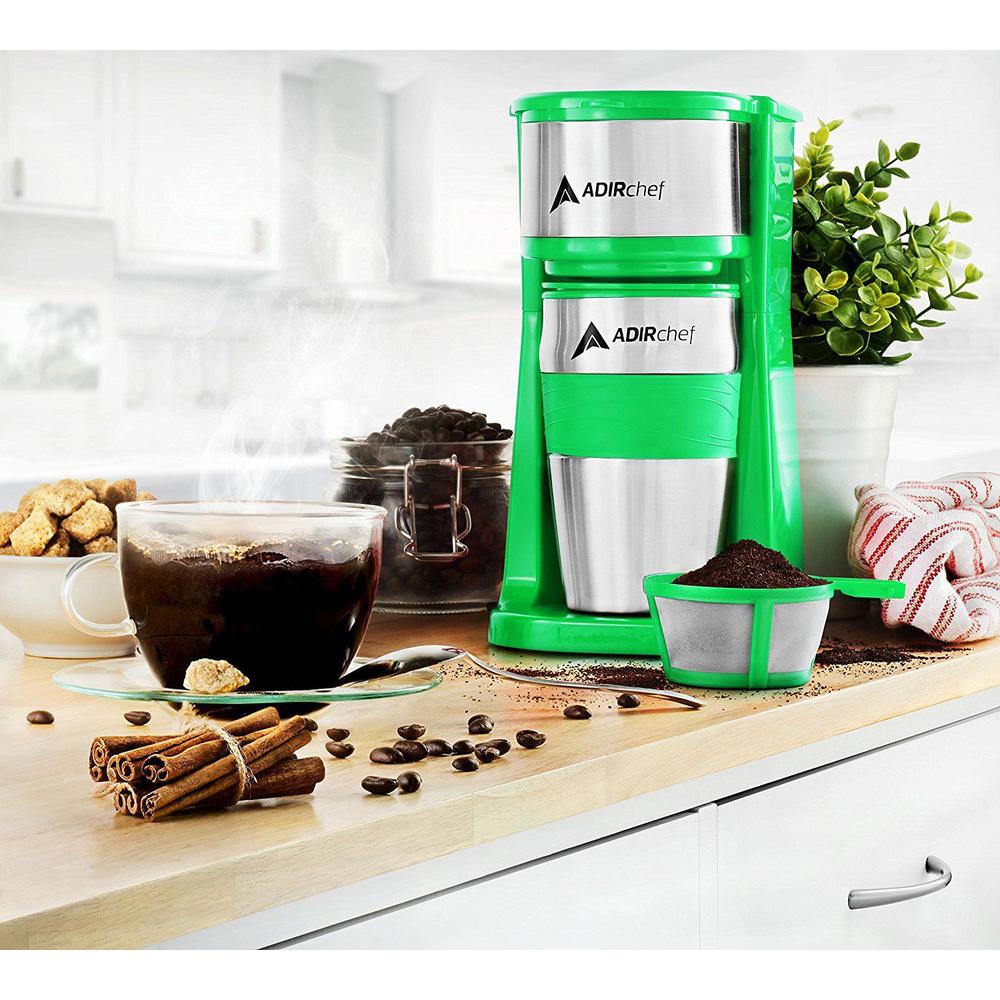 Single Serve Coffee Maker 15 oz. Black E597