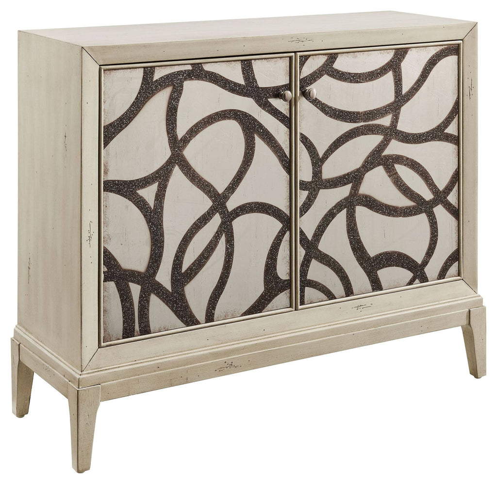 Bold Painted Pattern Door Chest K771331