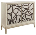 Bold Painted Pattern Door Chest K771331
